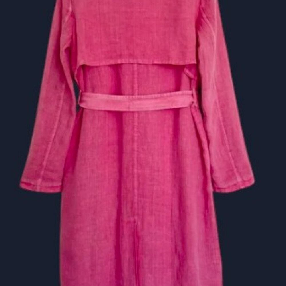 Sundance Gretchen Linen Trench coat XL - Picture 5 of 5